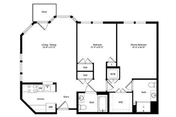 Floorplan of The Overlook, Assisted Living, Nursing Home, Independent Living, CCRC, Charlton, MA 3