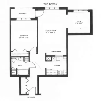 Floorplan of Fox Hill Village, Assisted Living, Nursing Home, Independent Living, CCRC, Westwood, MA 5