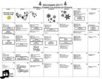 Activity Calendar of Kimball Farms, Assisted Living, Nursing Home, Independent Living, CCRC, Lenox, MA 6