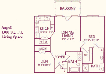 Floorplan of Carroll Lutheran Village, Assisted Living, Nursing Home, Independent Living, CCRC, Westminster, MD 3