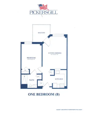 Floorplan of Pickersgill Retirement, Assisted Living, Nursing Home, Independent Living, CCRC, Towson, MD 9