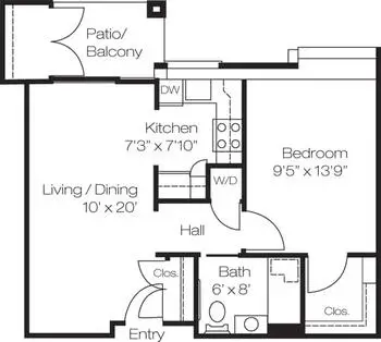 Floorplan of Augsburg Village, Assisted Living, Nursing Home, Independent Living, CCRC, Baltimore, MD 2