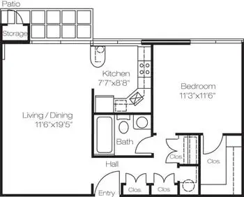 Floorplan of Augsburg Village, Assisted Living, Nursing Home, Independent Living, CCRC, Baltimore, MD 8