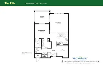 Floorplan of Broadmead, Assisted Living, Nursing Home, Independent Living, CCRC, Cockeysville, MD 16
