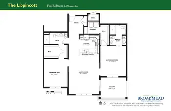 Floorplan of Broadmead, Assisted Living, Nursing Home, Independent Living, CCRC, Cockeysville, MD 18