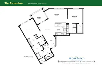 Floorplan of Broadmead, Assisted Living, Nursing Home, Independent Living, CCRC, Cockeysville, MD 19