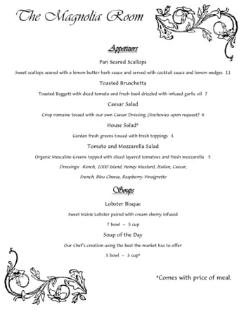 Dining menu of Broadmead, Assisted Living, Nursing Home, Independent Living, CCRC, Cockeysville, MD 1