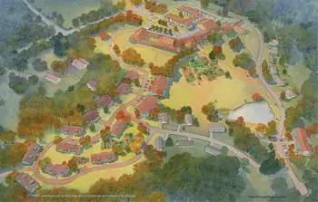 Campus Map of Friends House Retirement Community, Assisted Living, Nursing Home, Independent Living, CCRC, Sandy Spring, MD 1