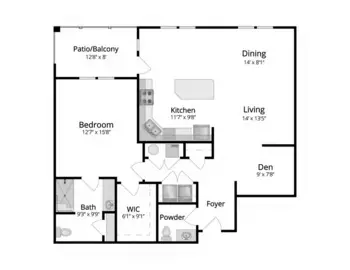 Floorplan of Friends House Retirement Community, Assisted Living, Nursing Home, Independent Living, CCRC, Sandy Spring, MD 1