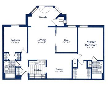 Floorplan of Ginger Cove, Assisted Living, Nursing Home, Independent Living, CCRC, Annapolis, MD 3