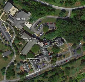 Campus Map of Maryland Masonic Homes, Assisted Living, Nursing Home, Independent Living, CCRC, Cockeysville, MD 1