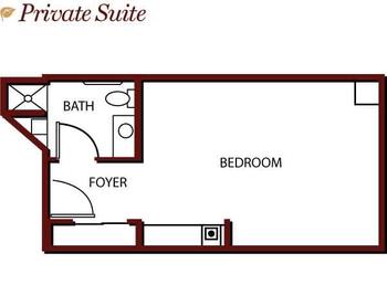 Floorplan of Mercy Ridge, Assisted Living, Nursing Home, Independent Living, CCRC, Timonium, MD 5