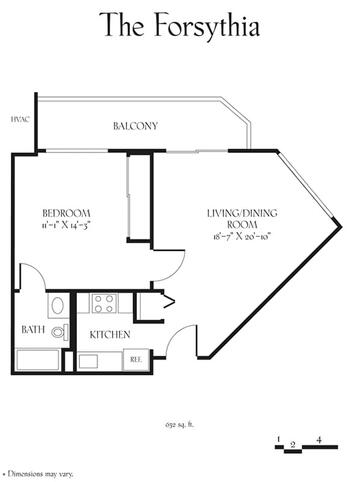 Floorplan of Roland Park Place, Assisted Living, Nursing Home, Independent Living, CCRC, Baltimore, MD 8