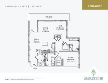 Floorplan of Roland Park Place, Assisted Living, Nursing Home, Independent Living, CCRC, Baltimore, MD 20