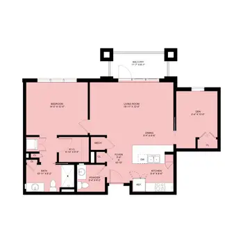 Floorplan of Carsins Run at Eva Mar, Assisted Living, Nursing Home, Independent Living, CCRC, Bel Air, MD 5