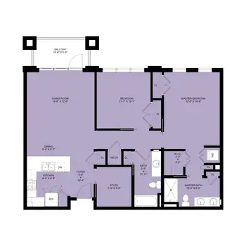 Floorplan of Carsins Run at Eva Mar, Assisted Living, Nursing Home, Independent Living, CCRC, Bel Air, MD 6