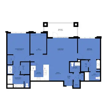 Floorplan of Carsins Run at Eva Mar, Assisted Living, Nursing Home, Independent Living, CCRC, Bel Air, MD 8