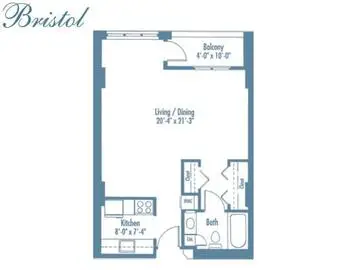 Floorplan of Edenwald, Assisted Living, Nursing Home, Independent Living, CCRC, Towson, MD 5