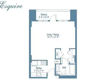 Floorplan of Edenwald, Assisted Living, Nursing Home, Independent Living, CCRC, Towson, MD 12