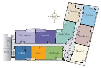 Campus Map of Edenwald, Assisted Living, Nursing Home, Independent Living, CCRC, Towson, MD 1