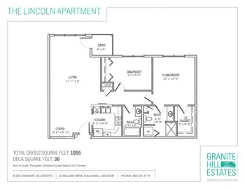 Floorplan of Granite Hill Estates, Assisted Living, Nursing Home, Independent Living, CCRC, Hallowell, ME 17