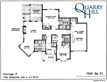 Floorplan of Quarry Hill, Assisted Living, Nursing Home, Independent Living, CCRC, Camden, ME 7