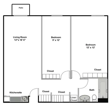 Floorplan of The Village of Heather Hills, Assisted Living, Nursing Home, Independent Living, CCRC, Grand Rapids, MI 2