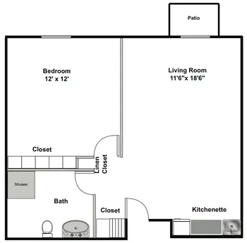 Floorplan of The Village of Heather Hills, Assisted Living, Nursing Home, Independent Living, CCRC, Grand Rapids, MI 3