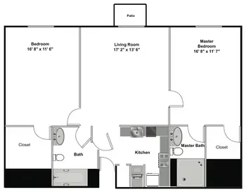 Floorplan of The Village of Heather Hills, Assisted Living, Nursing Home, Independent Living, CCRC, Grand Rapids, MI 4