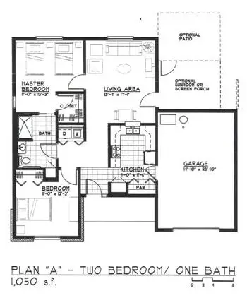 Floorplan of Thurston Woods, Assisted Living, Nursing Home, Independent Living, CCRC, Sturgis, MI 15