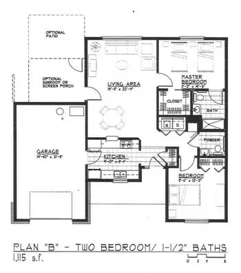 Floorplan of Thurston Woods, Assisted Living, Nursing Home, Independent Living, CCRC, Sturgis, MI 16
