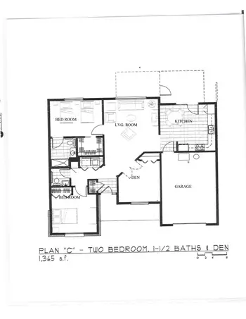 Floorplan of Thurston Woods, Assisted Living, Nursing Home, Independent Living, CCRC, Sturgis, MI 14