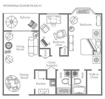 Floorplan of Heritage Community, Assisted Living, Nursing Home, Independent Living, CCRC, Kalamazoo, MI 3