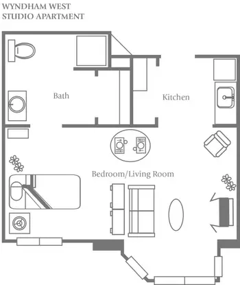 Floorplan of Heritage Community, Assisted Living, Nursing Home, Independent Living, CCRC, Kalamazoo, MI 6