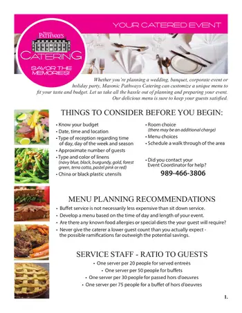 Dining menu of Masonic Pathways, Assisted Living, Nursing Home, Independent Living, CCRC, Alma, MI 2