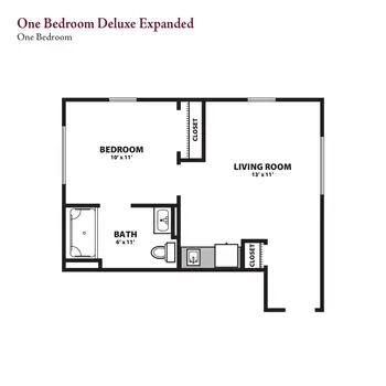 Floorplan of Vista Grande Villa, Assisted Living, Nursing Home, Independent Living, CCRC, Jackson, MI 10