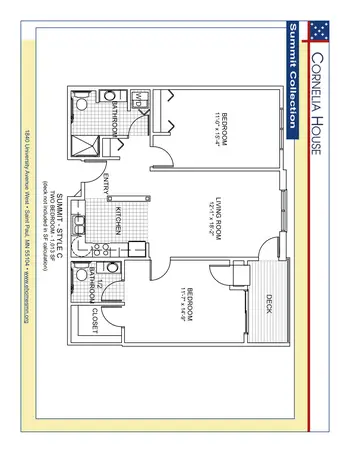 Floorplan of Episcopal Homes, Assisted Living, Nursing Home, Independent Living, CCRC, Saint Paul, MN 13