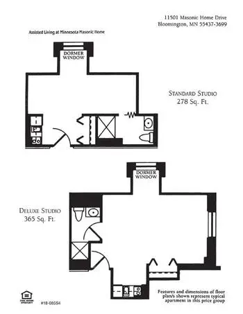 Floorplan of Minnesota Masonic Home, Assisted Living, Nursing Home, Independent Living, CCRC, Bloomington, MN 1