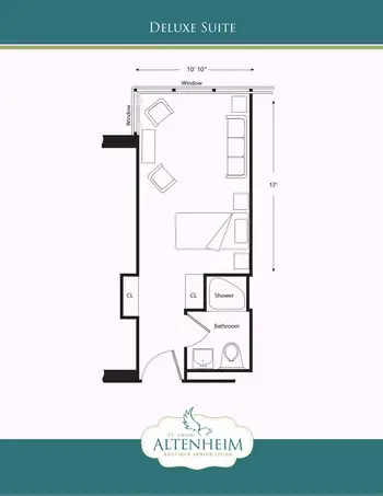 Floorplan of Altenheim St. Louis, Assisted Living, Nursing Home, Independent Living, CCRC, Saint Louis, MO 7