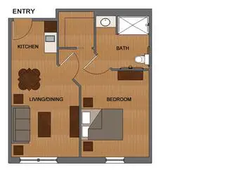 Floorplan of Good Shepherd, Assisted Living, Nursing Home, Independent Living, CCRC, Concordia, MO 1