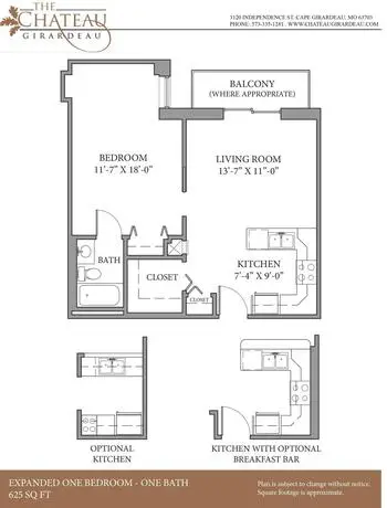 Floorplan of Chateau Girardeau, Assisted Living, Nursing Home, Independent Living, CCRC, Cape Girardeau, MO 13