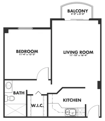 Floorplan of Kingswood, Assisted Living, Nursing Home, Independent Living, CCRC, Kansas City, MO 1