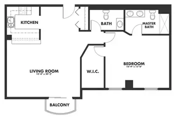 Floorplan of Kingswood, Assisted Living, Nursing Home, Independent Living, CCRC, Kansas City, MO 2