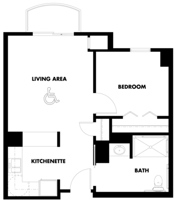 Floorplan of Kingswood, Assisted Living, Nursing Home, Independent Living, CCRC, Kansas City, MO 11