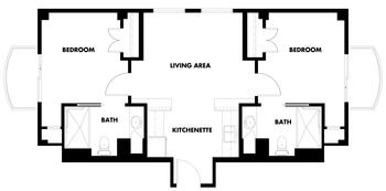 Floorplan of Kingswood, Assisted Living, Nursing Home, Independent Living, CCRC, Kansas City, MO 13