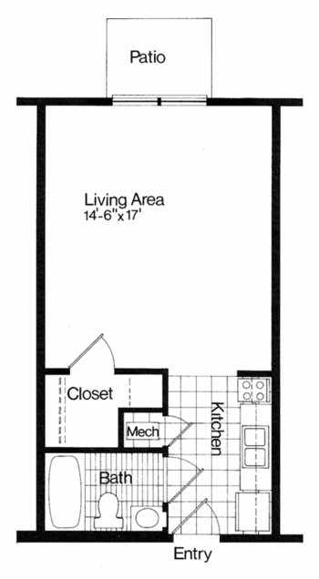 Floorplan of The Orchard, Assisted Living, Nursing Home, Independent Living, CCRC, Ridgeland, MS 4