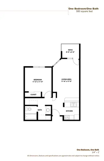 Floorplan of Immanuel Lutheran Communities, Assisted Living, Nursing Home, Independent Living, CCRC, Kalispell, MT 1