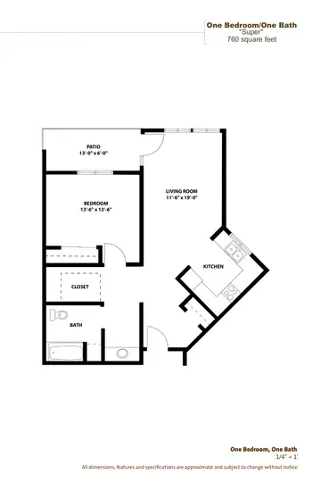 Floorplan of Immanuel Lutheran Communities, Assisted Living, Nursing Home, Independent Living, CCRC, Kalispell, MT 5