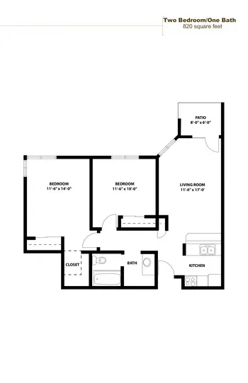 Floorplan of Immanuel Lutheran Communities, Assisted Living, Nursing Home, Independent Living, CCRC, Kalispell, MT 6