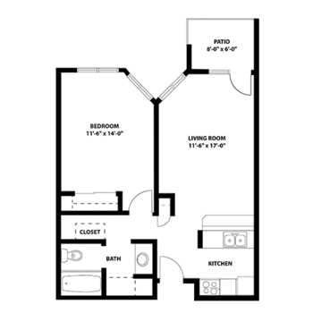 Floorplan of Immanuel Lutheran Communities, Assisted Living, Nursing Home, Independent Living, CCRC, Kalispell, MT 13